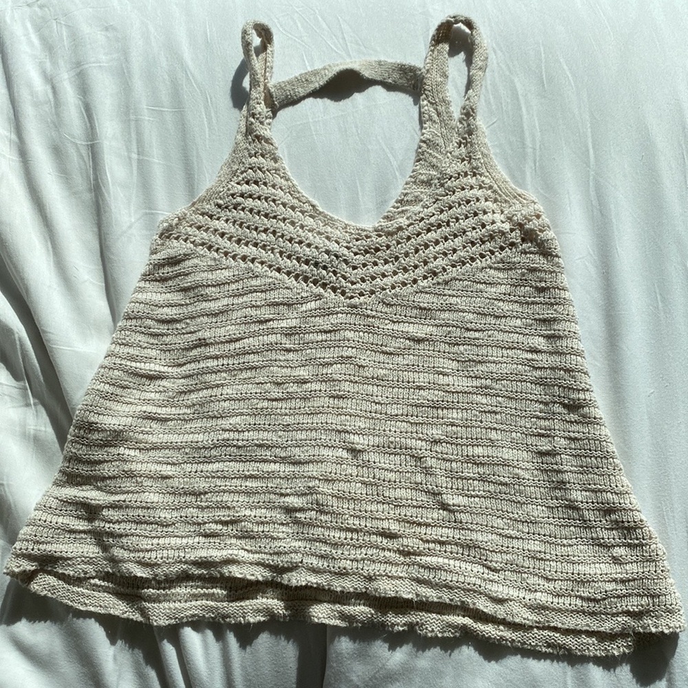 Crotchet tank top